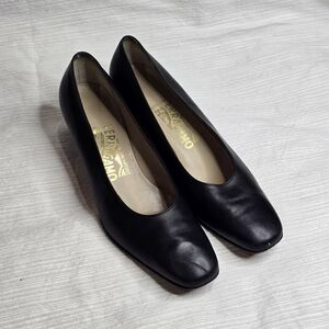 Salvatore Ferragamo Women's Classic Black Heels